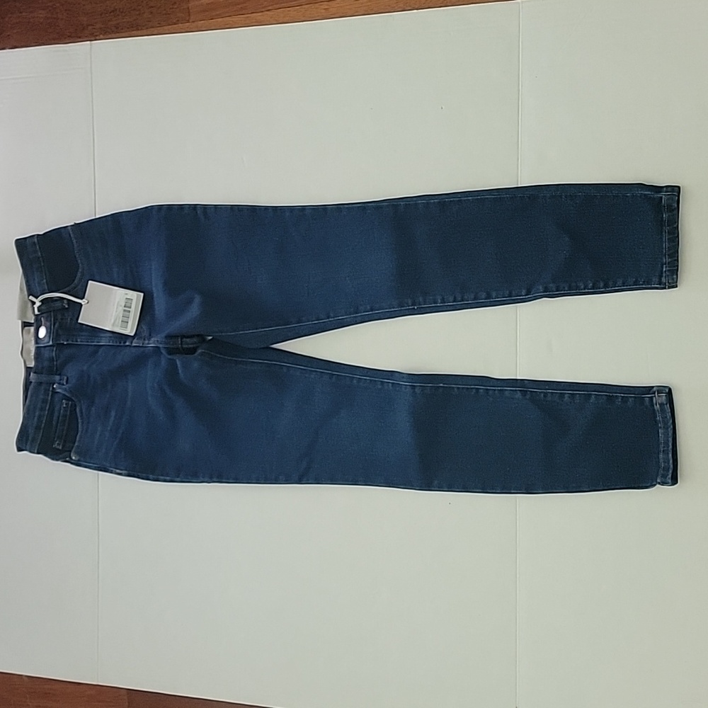 Everlane Authentic High Rise Ankle New Women's Size 24 Dark Blue …